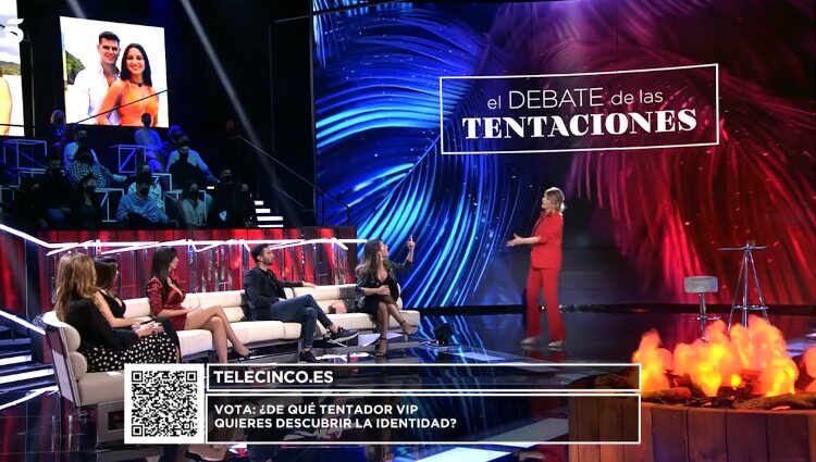 Nagore y Sandra protagonizan un divertido zasca en plató / Foto: Telecinco.es