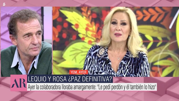 Alessandro Lequio en 'El programa de Ana Rosa'