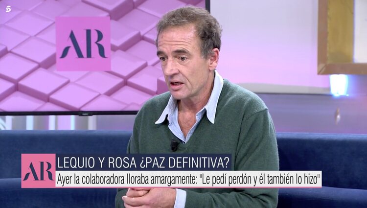 Alessandro Lequio en 'El programa de Ana Rosa'