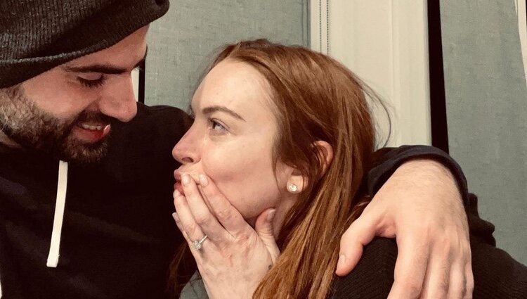 Lindsay Lohan anuncia su compromiso con Bader Shammas / Foto: Instagram