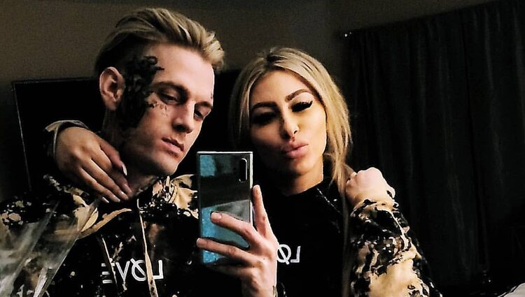 Aaron Carter y Melanie Martin