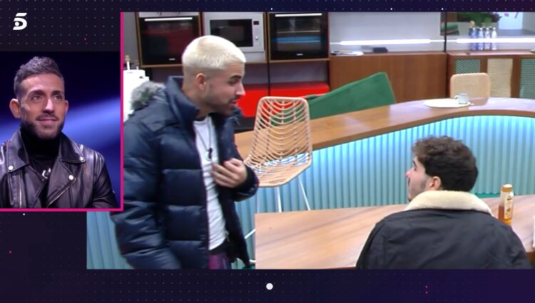 Nua, el novio de Miguel Frigenti, descubre los sentimientos de su novio por Jesús (Gemeliers) / Foto: Telecinco.es