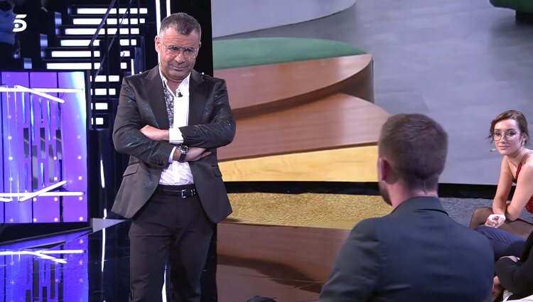 Jorge Javier Vázquez habla con Tom Brusse / Foto: Telecinco.es