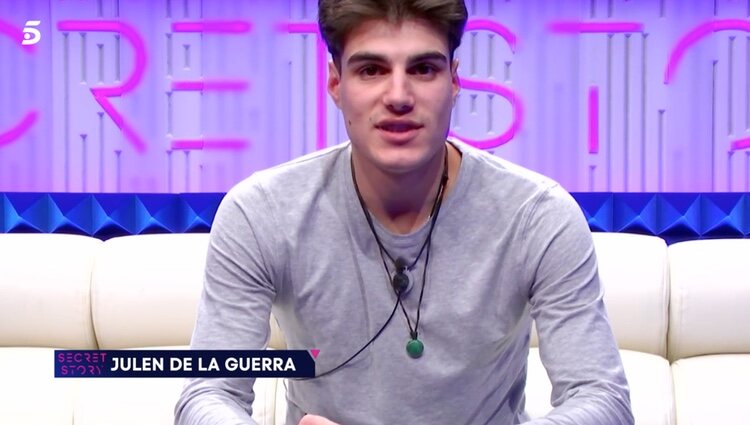 Julen habla de su concurso en el Cubo / Foto: Telecinco.es