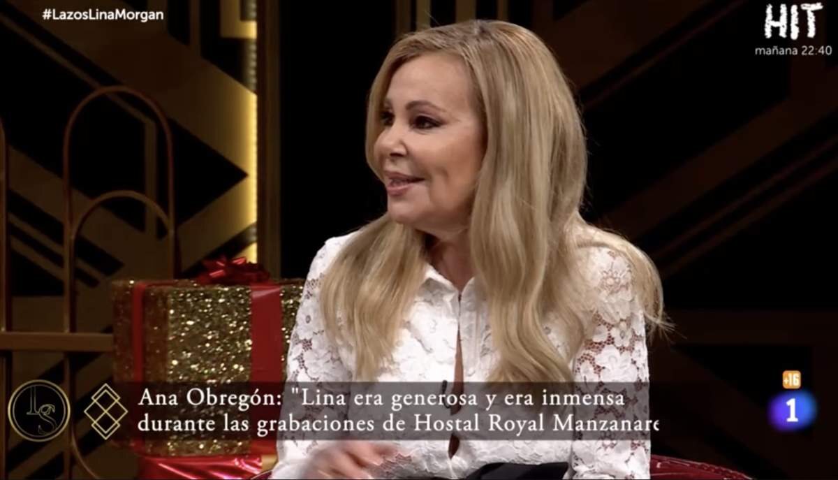 Ana Obregón en 'Lazos de sangre'/Foto: La 1