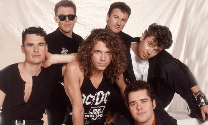 Los integrantes de INXS