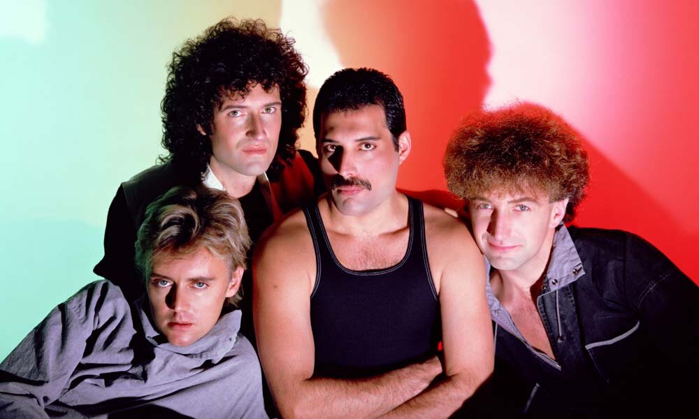 Los integrantes de Queen