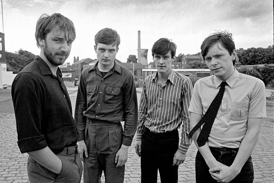 Los integrantes de Joy Division