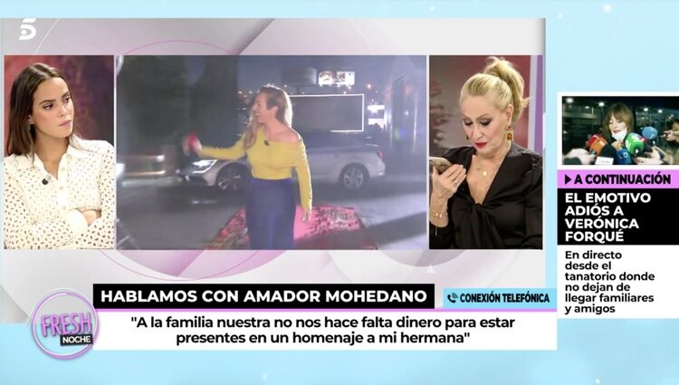 Amador Mohedano en directo en 'Ya son las ocho'