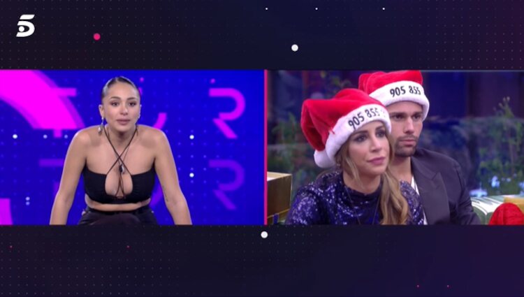 Sandra Pica manda un mensaje a Cristina Porta / Foto: Telecinco.es