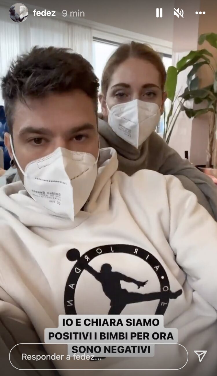 Chiara y Fedez, positivos en Covid en plenas Navidades | Foto: Instagram