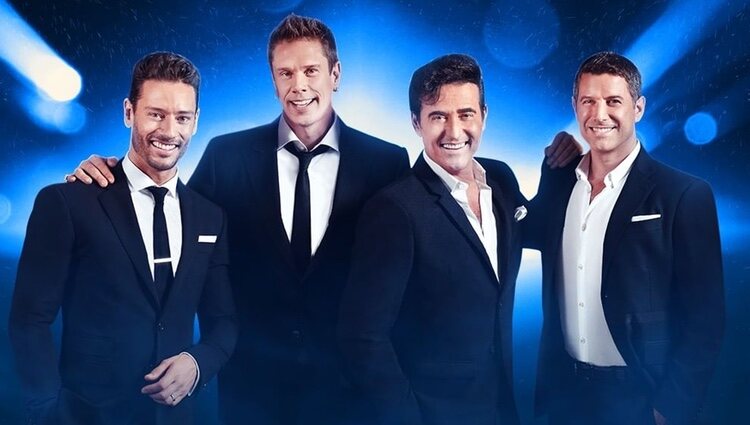 El grupo Il Divo en una foto promocional