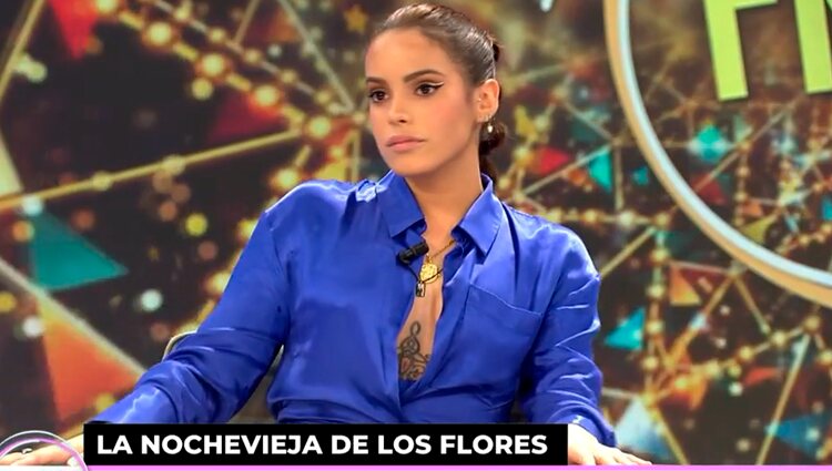 Gloria Camila con gesto serio en 'Ya son las ocho'