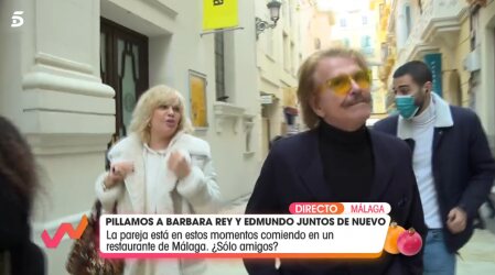 Bigote Arrocet y Bárbara Rey, pillados juntos/ Foto: telecinco.es