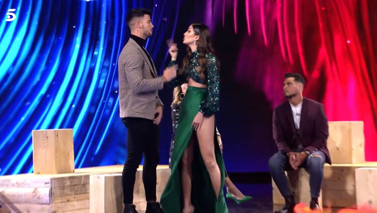 Tania, Stiven y Alejandro en 'El debate de las tenatciones' / Foto: Telecinco.es