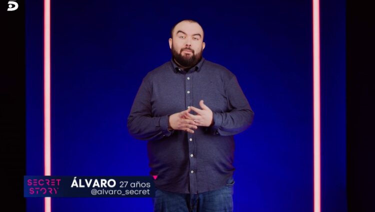 Álvaro en su video de presentación / Foto: Telecinco.es