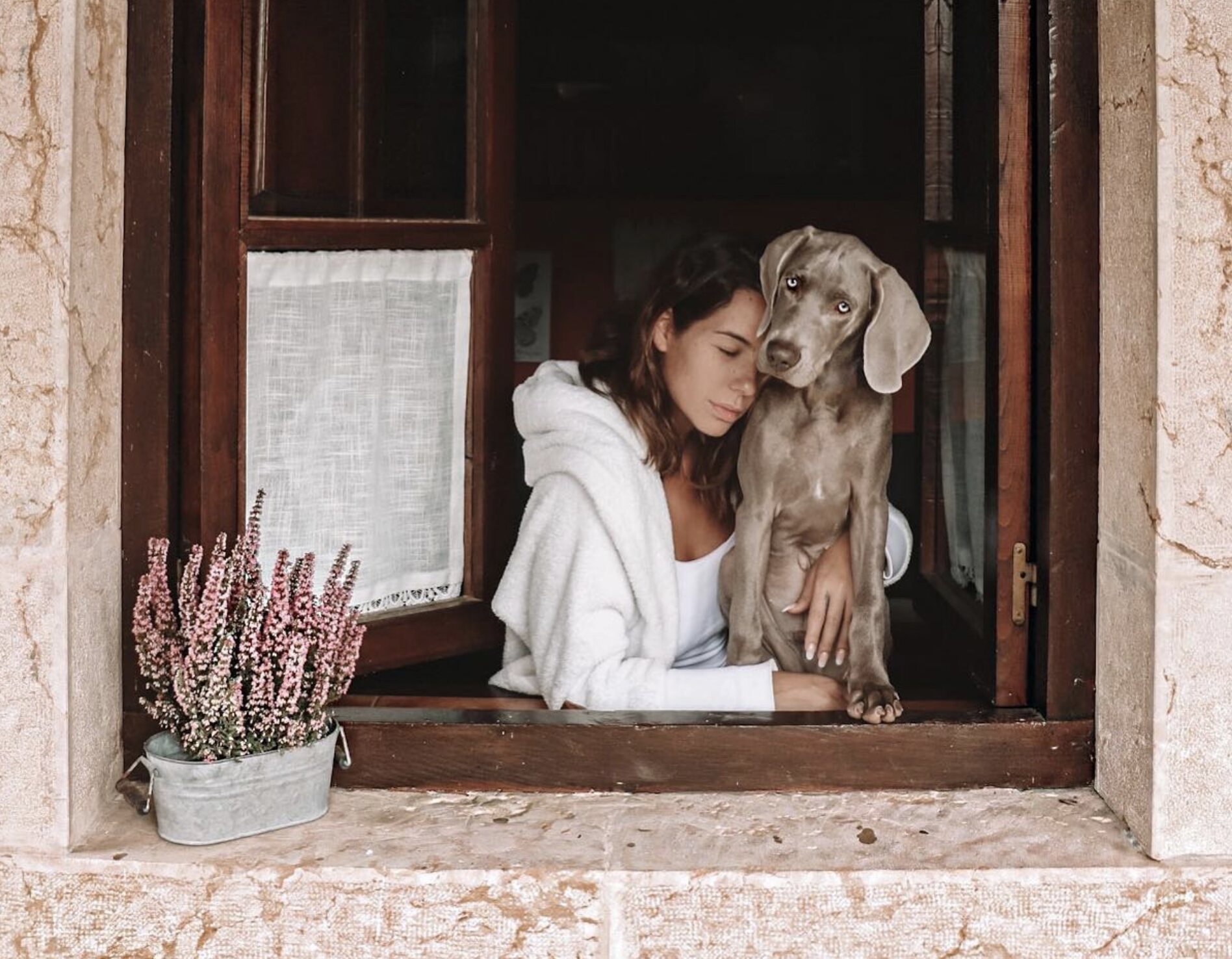 Tamara Gorro con su mascota/ Foto: Instagram