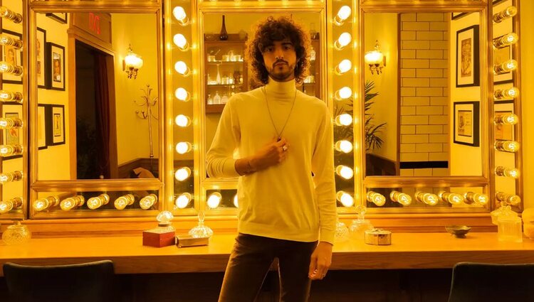 Isma Romero en el camerino de El Molí