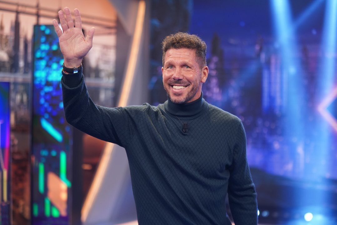 'El Cholo' Simeone en 'El Hormiguero'/ Foto: Antena 3