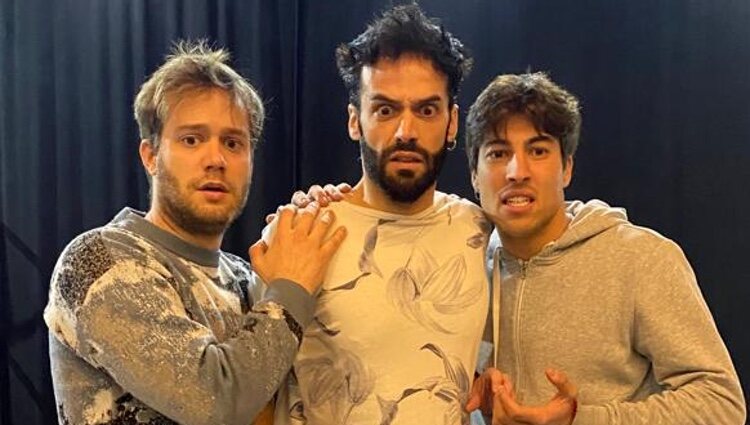 Jaime Riba (Felipe), Fran Jiménez (Iñaki) y Víctor Quesada (Raúl) protagonizan 'No morderás'