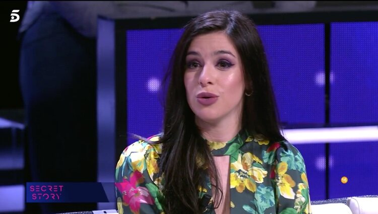 Elena en el plató de 'Secret Story 2'/ Foto: Telecinco.es