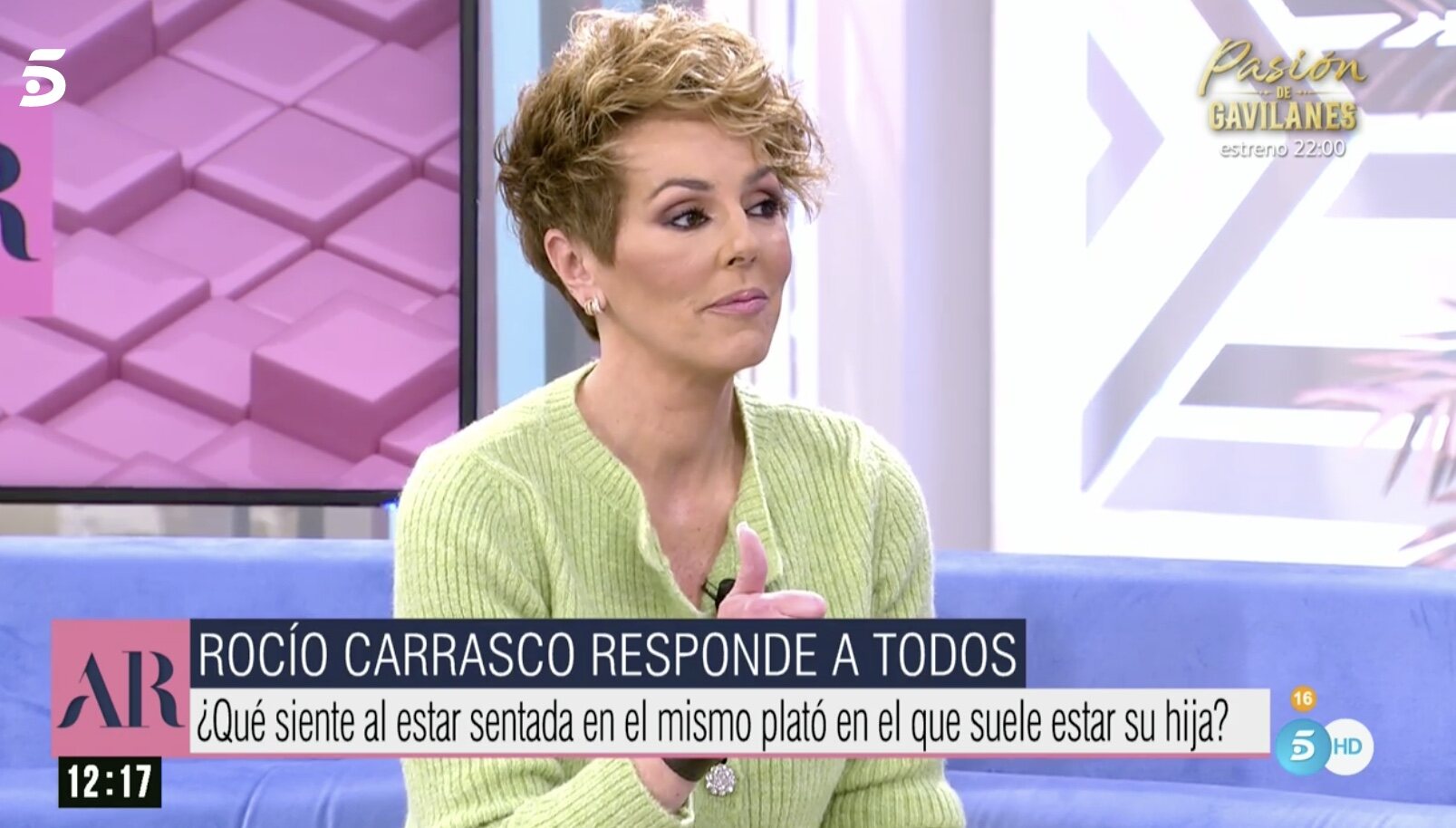 Rocío Carrasco cuenta algunos detalles de la continuación de 'Montecito'/ Foto: telecinco.es