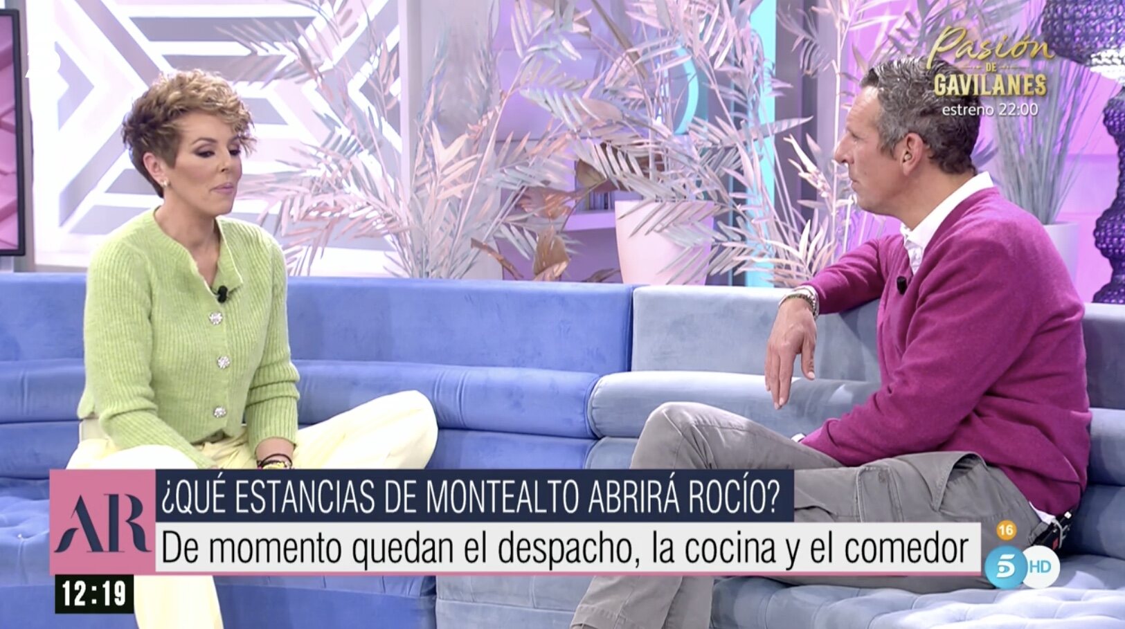 Rocío Carrasco en el plató de 'El programa de Ana Rosa'/ Foto: telecinco.es