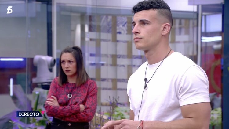 Adrián se posiciona a favor de Marta / Foto: Telecinco.es