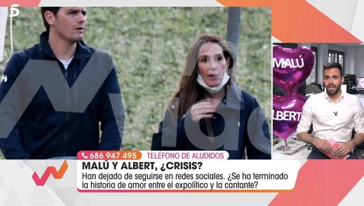 Malú y Albert Rivera | Foto: telecinco.es