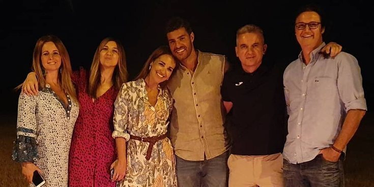 Paula Echevarría con algunos amigos/ Foto: Instagram