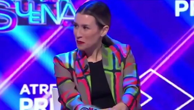 Eva Soriano en la rueda de prensa | Foto: 'Tu cara me suena'