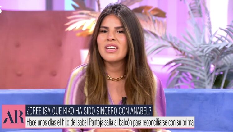 Isa Pantoja habla de su hermano | Foto: telecinco.es