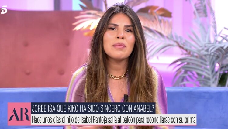 Isa Pantoja y los audios de su madre | Foto: telecinco.es