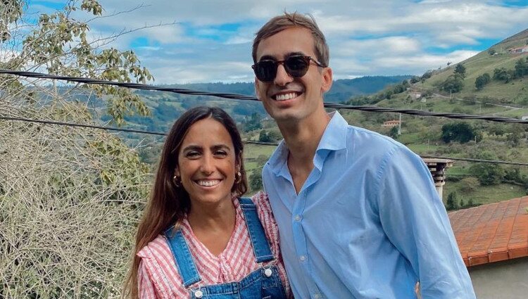 Lorenzo Díaz y Paloma de la Hoz posando juntos / Foto: Instagram