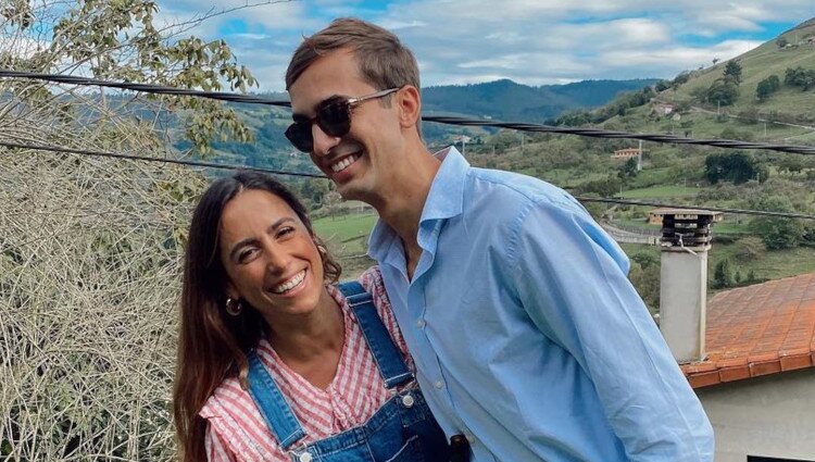 Lorenzo Díaz y Paloma de la Hoz posando juntos / Foto: Instagram