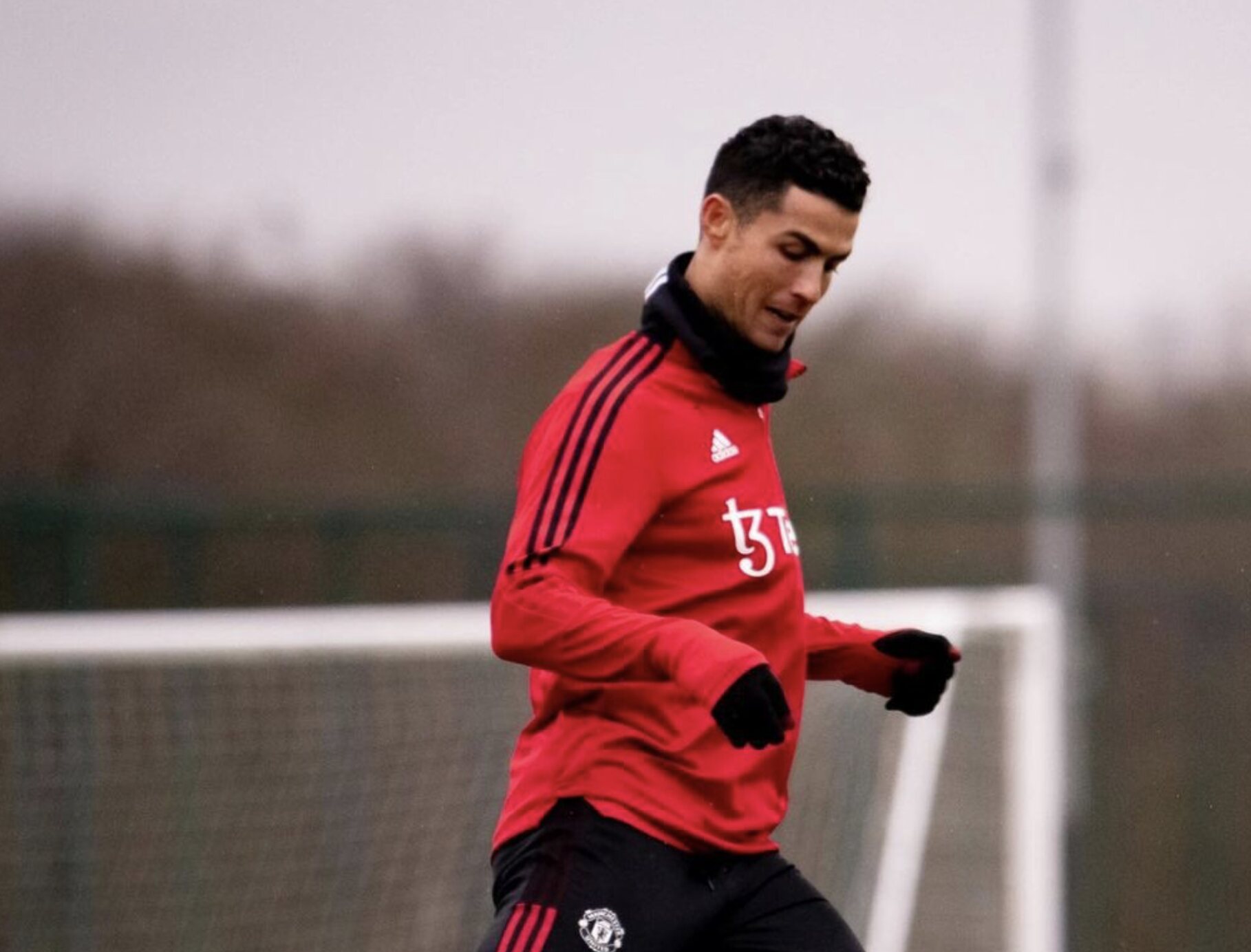 Cristiano Ronaldo entrenando/ Foto: Instagram