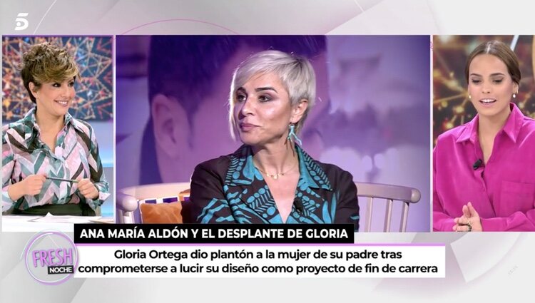 Gloria Camila habla de su relación con Ana María Aldón / Foto: Telecinco.es