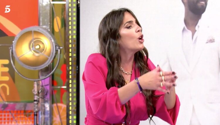 Anabel Pantoja habla de su reencuentro con Omar Sánchez / Foto: Telecinco.es