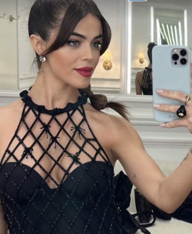 Violeta preparándose para los Premios Ídolo/ Foto: Instagram