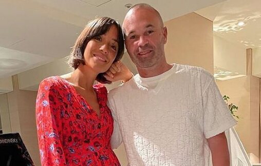 Anna Ortiz y Andrés Iniesta/ Foto: Instagram