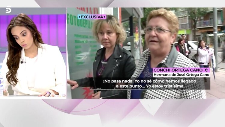 Conchi Ortega habla de Ana María Aldón en 'Ya son las ocho' / Foto: Telecinco.es