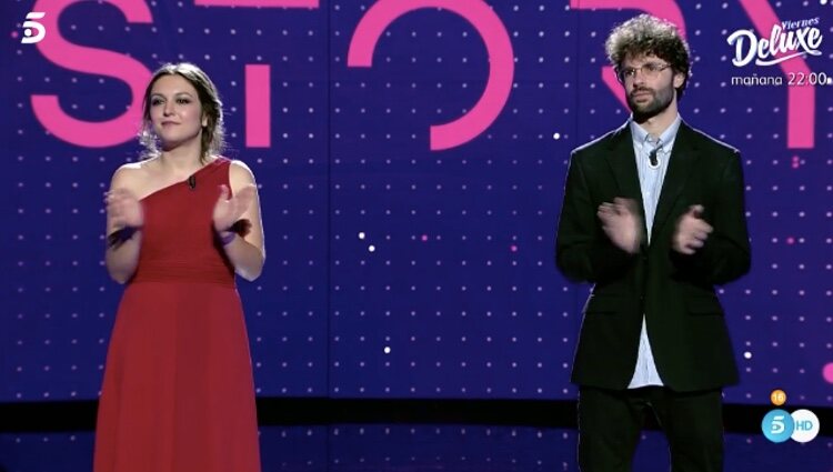 Rafa y Marta antes de proclamar el ganador | Foto: telecinco.es