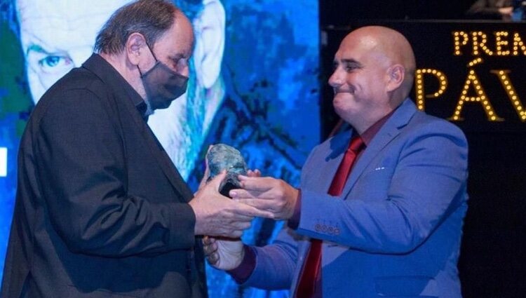 Carolo Ruiz en los Premios Pávez / Foto: Instagram