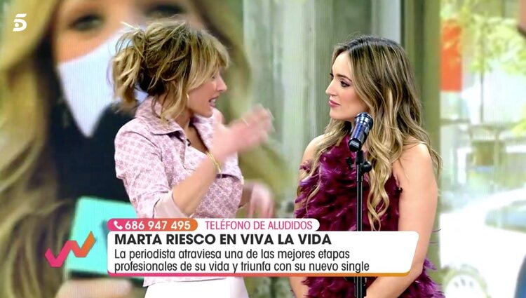 Marta Riesco en 'Viva la Vida' / Foto: Telecinco.es