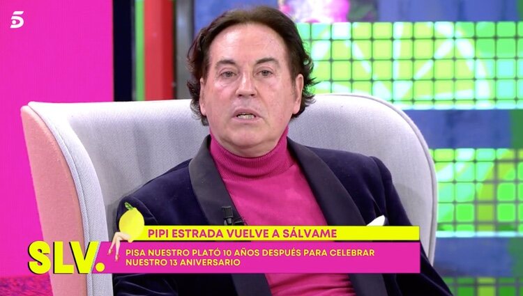 Pipi Estrada recuerda su paso por 'Sálvame' / Foto: Telecinco.es