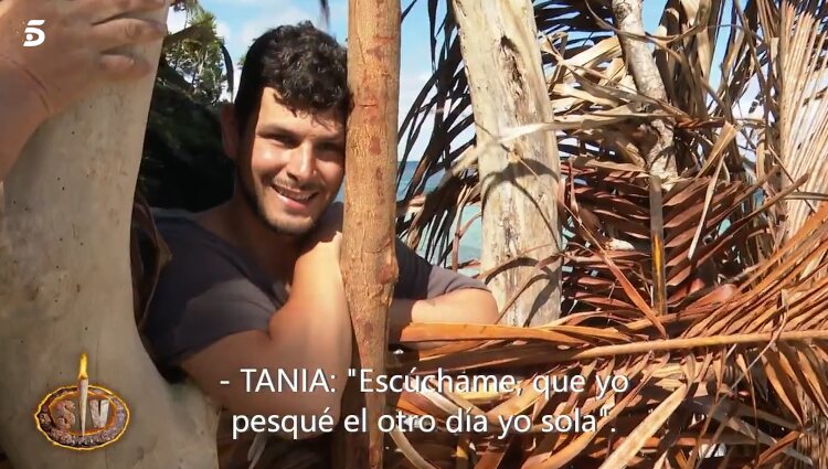 Alejandro Nieto en 'Supervivientes' / Foto: Telecinco.es