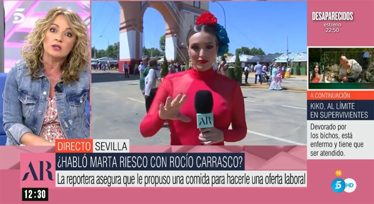 Marta Riesco y Sandra Aladro en 'El Programa de AR'