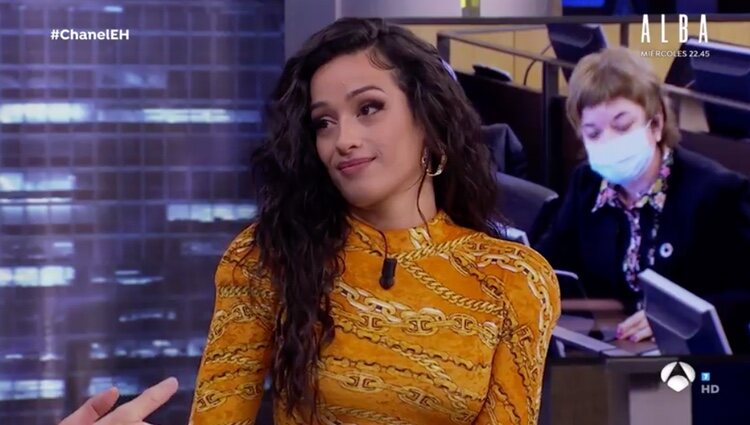 Chanel visita 'El Hormiguero' / Foto: Antena3.com