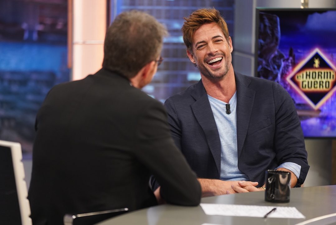 William Levy hablando con Pablo Motos/ Foto: Antena 3