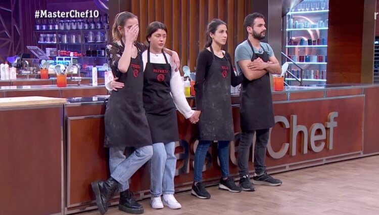 Los concursantes esperando la decisión | Foto: RTVE